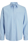 Jack & Jones Cody Relaxed Fit Poplin LS Shirt Chambray Blue