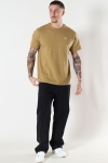 Clean Cut Copenhagen Cross Logo Organic Tee Dark Khaki