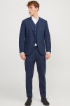 Jack & Jones Riviera Linen Blazer Dark Navy