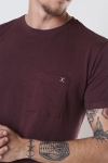 Clean Cut Copenhagen Kolding Organic Tee S/S Dark Plum