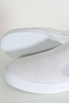 Selected David Chunky Suede Slip On Sneaker White