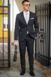 Jack & Jones FRANCO SUIT Black SUPER SLIM FIT