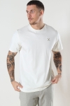 Clean Cut Copenhagen Cross Logo Organic Tee Ecru