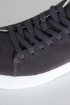 Selected David Chunky Suede Leather Sneaker Dark Grey