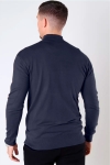 JEFF FRANKIE HALF ZIP KNIT Navy Mix