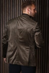 JEFF George Velour Blazer Army