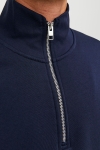 Jack & Jones Vesterbro Sweat Half Zip Sky Captain