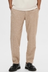 Selected Brody Linen Pants Toffee