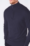 JEFF FRANKIE HALF ZIP KNIT Navy Mix