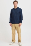 Solid Malcolm Knit Insignia Blue