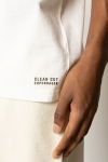 Clean Cut Copenhagen Augustus Organic Tee Ecru