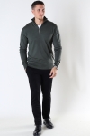 JEFF FRANKIE HALF ZIP KNIT Army