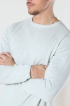 Jack & Jones Linen Knit Crew Neck Soothing Sea