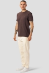 Clean Cut Copenhagen Kolding Organic Tee S/S Dark Brown