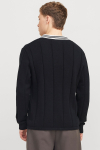 Jack & Jones Winter Sport Knit Polo Black