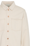 Solid William Overshirt Oatmeal