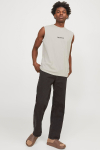 Jack & Jones Vesterbro Sleeveless Tee Moonbeam