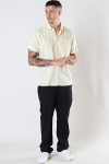 Solid Allan SS Linen Shirt Anise Flower