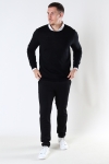 Kronstadt Johs Merino crew neck knit Black