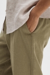 Selected Brody Linen Pants Burnt Olive