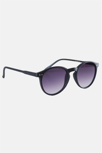 Fashion 1380 Panto Black Rubber okulary słoneczne Grey Gradient