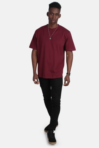 Oversize Tee Burgundy