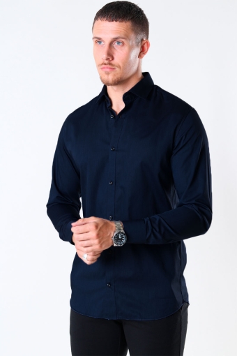 CARDIFF SHIRT L/S Navy Blazer