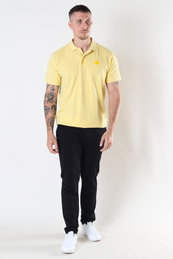 Albert Organic/Recycled polo Light yellow