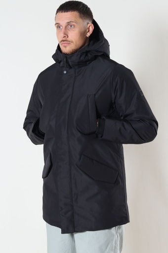 Carl Parka Jacket Black