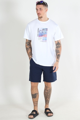 Keaton Organic Tee White