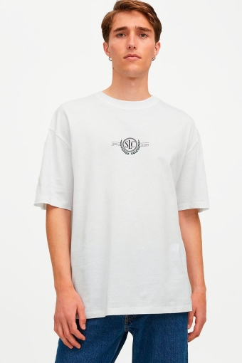 JORBRINK CREST PHOTO TEE SS CREW NECK Bright White