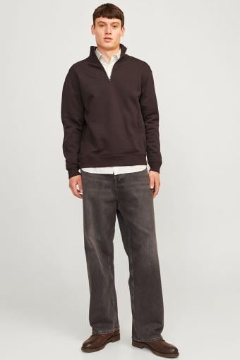 Bradley Sweat Half Zip Mulch