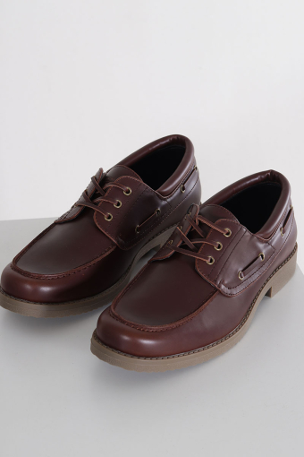 Dartmoor PU Boat Shoe Brandy Brown