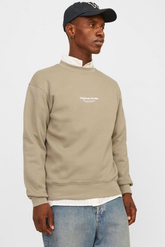 Vesterbro Sweat Crew Neck Silver Sage