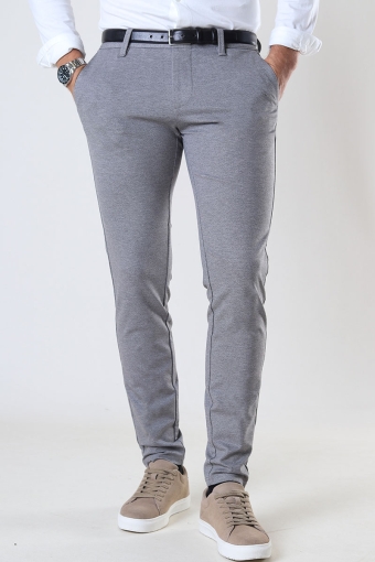 MARK MELANGE 4455 PANT Chinchilla