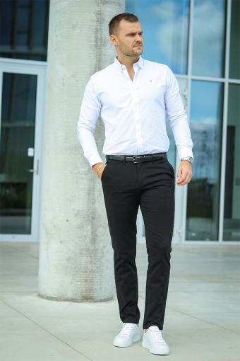 Marco Bowie Chinos Black