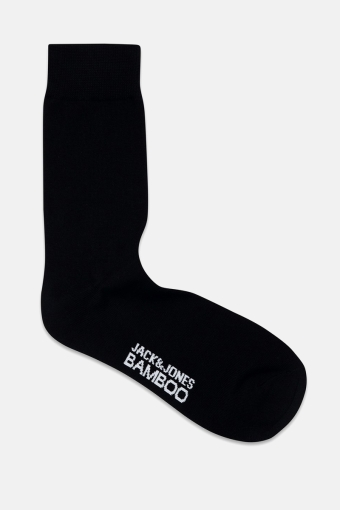 JACBASIC BAMBOO SOCK 5 PACK NOOS Black Black - Black - Black - Black