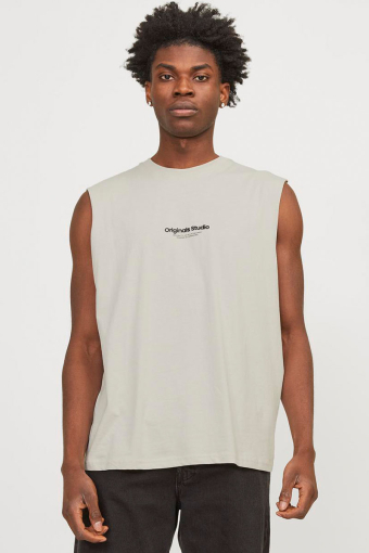 Vesterbro Sleeveless Tee Moonbeam