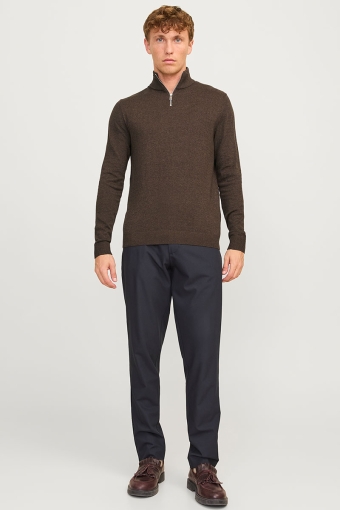 Emil Knit Half Zip Mulch