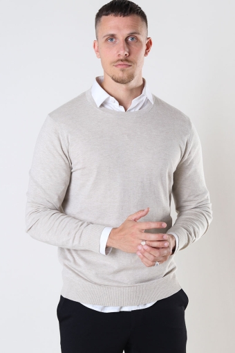 EMIL KNIT CREW NECK Oatmeal