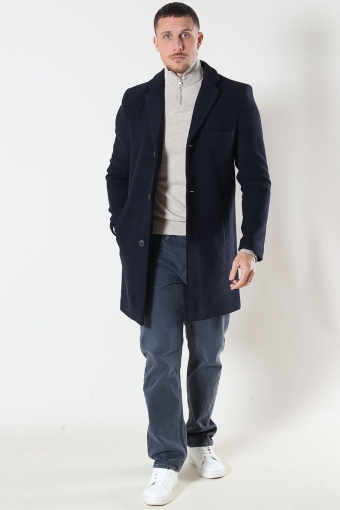 JAYLON WOOL COAT OTW Dark Navy