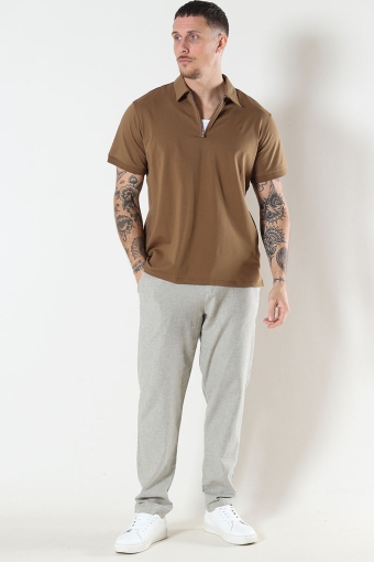 Clean Formal Polo Brown