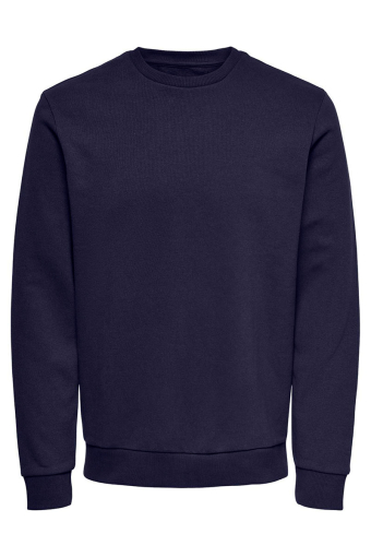 Ceres Crew Neck Evening Blue