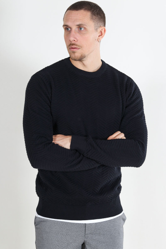 Carlo Cotton knit Black