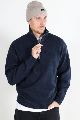 Ollie Knit Half Zip Sky Captain