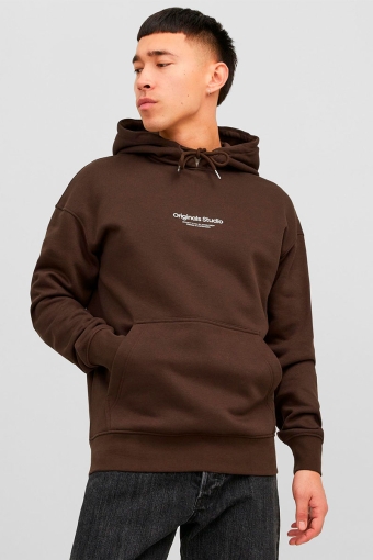 Vesterbro Hoodie Sweat Chocolate Brown