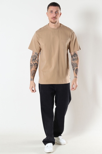 Clean Formal T-shirt Warm Sand