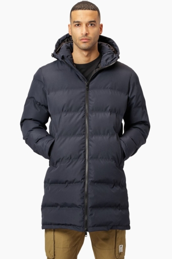 Birk Long Jacket Navy