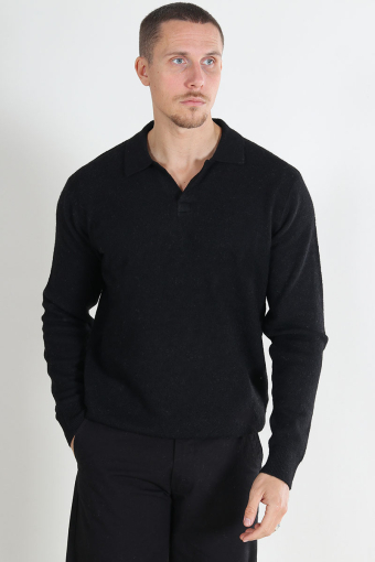 Raymond Regular Resort Knit Black