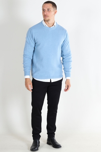 Dyllon Knit Faded Denim